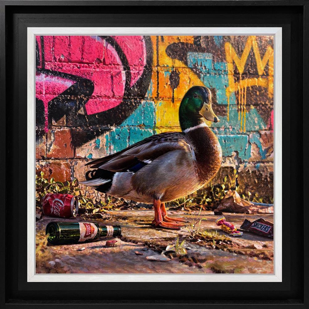 Jack Wild - 'The Morning After' - Framed Original Artwork