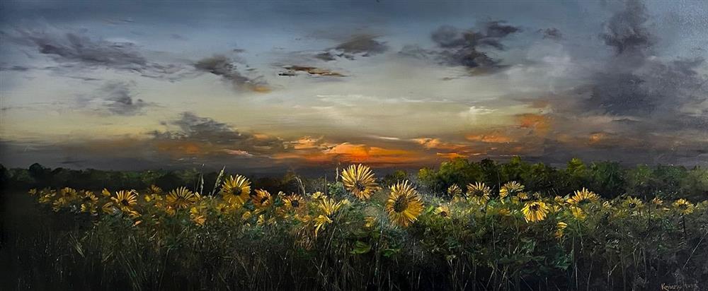 Kimberley Harris - 'The Morning Shines Through' - Framed Original Artwork