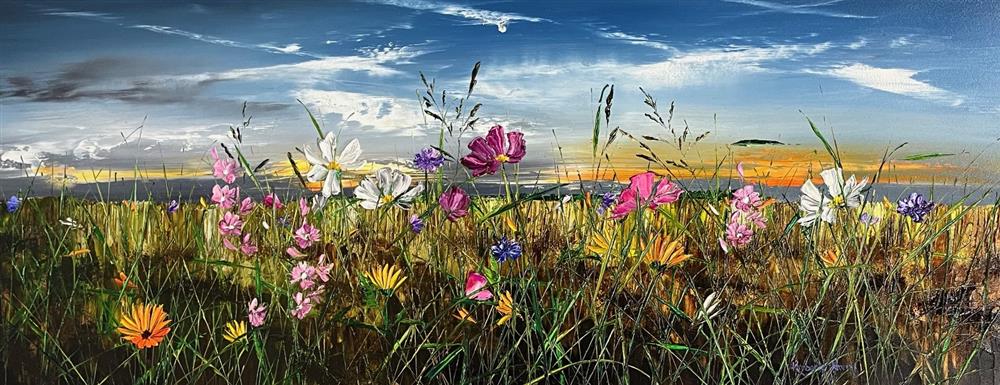 Kimberley Harris - 'The Morning Sky' - Framed Original Art