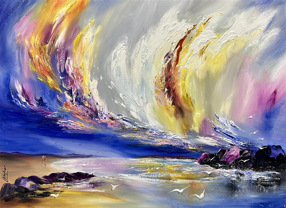 Lillias Blackie -  'The Motion Of Light' - Framed Original Art