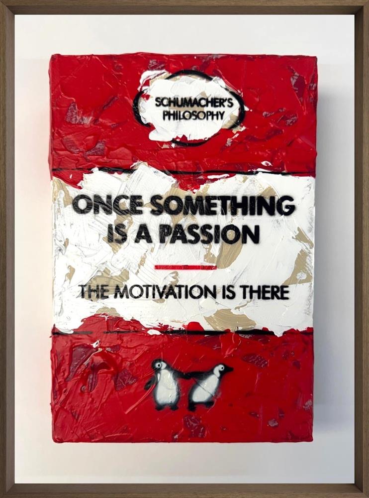Hue Folk - 'The Motivation Is There - Storybook' - Framed Original Artwork