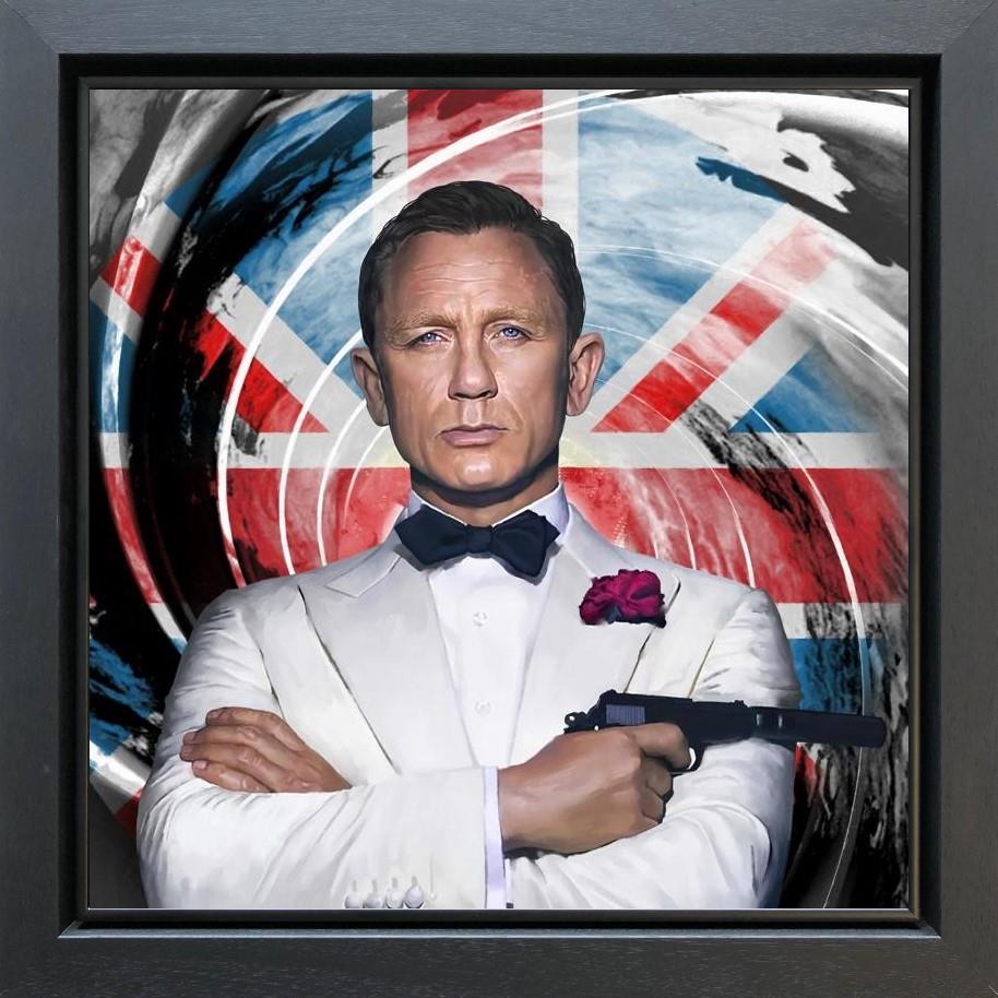Sannib - 'The Names Bond...' - Lenticular -  Framed Limited Edition