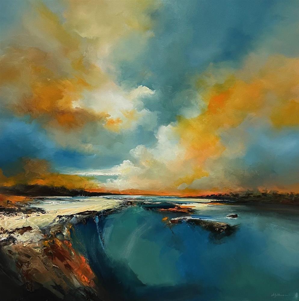 Alison Johnson - 'The New Horizon' - Framed Original Artwork