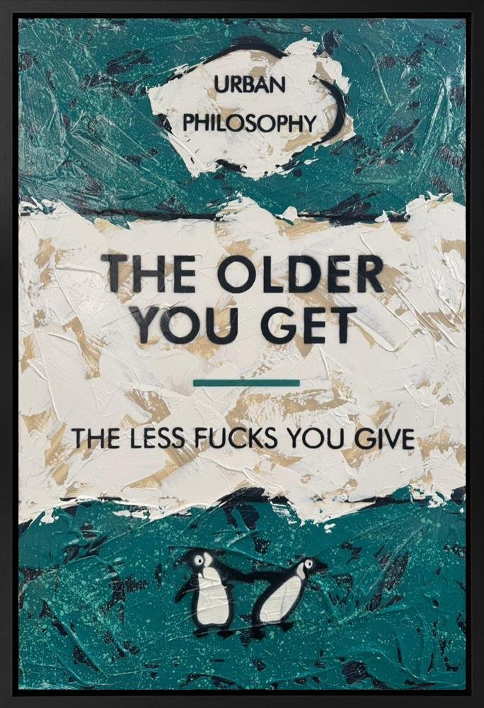 Hue Folk - 'The Older You Get' - Framed Original Artwork