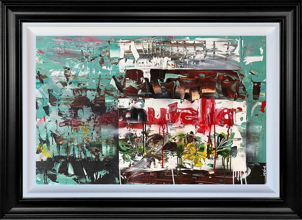 Jessie Foakes - 'The Only Chocolate You Need'  Framed Original Artwork