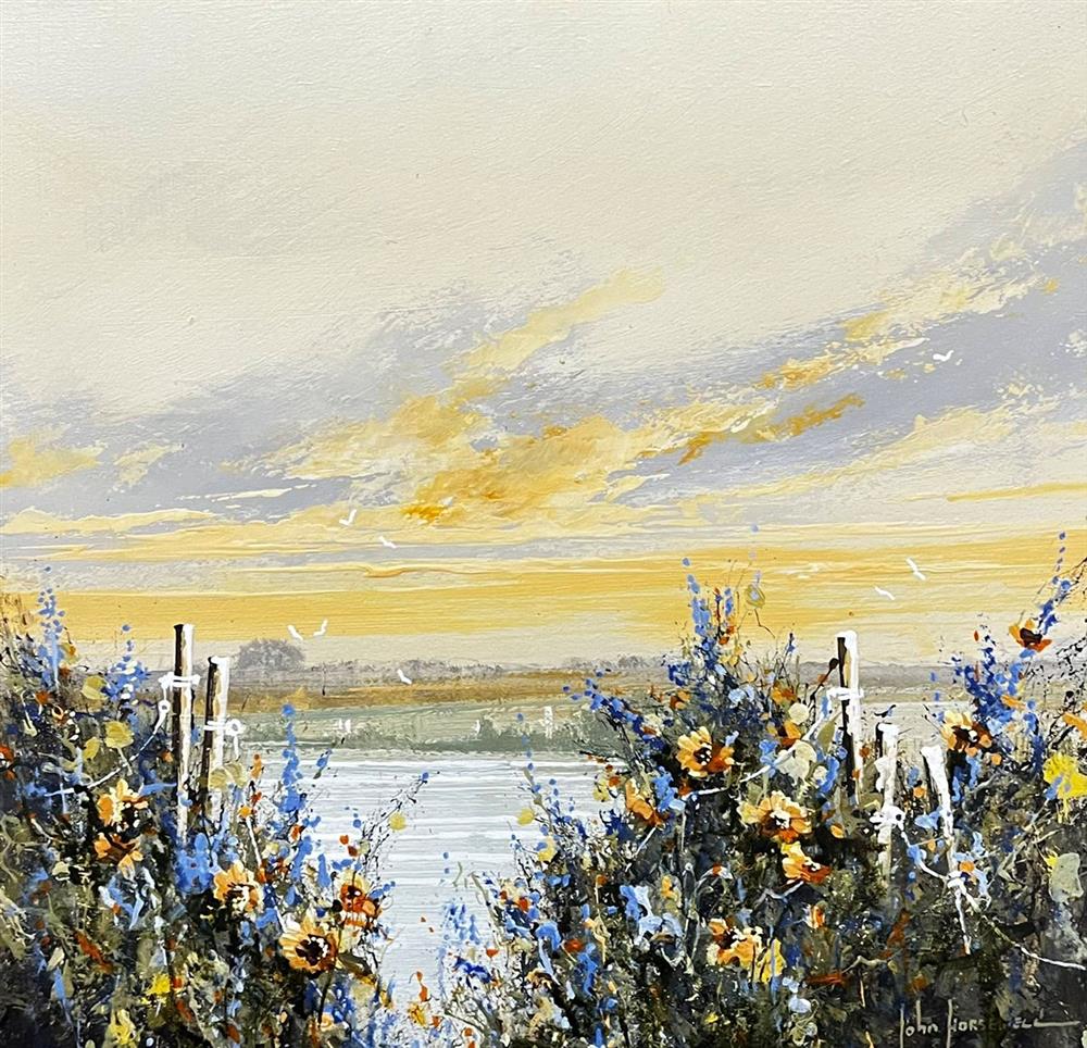 John Horsewell - 'The Open Cornfield' - Framed Original Artwork