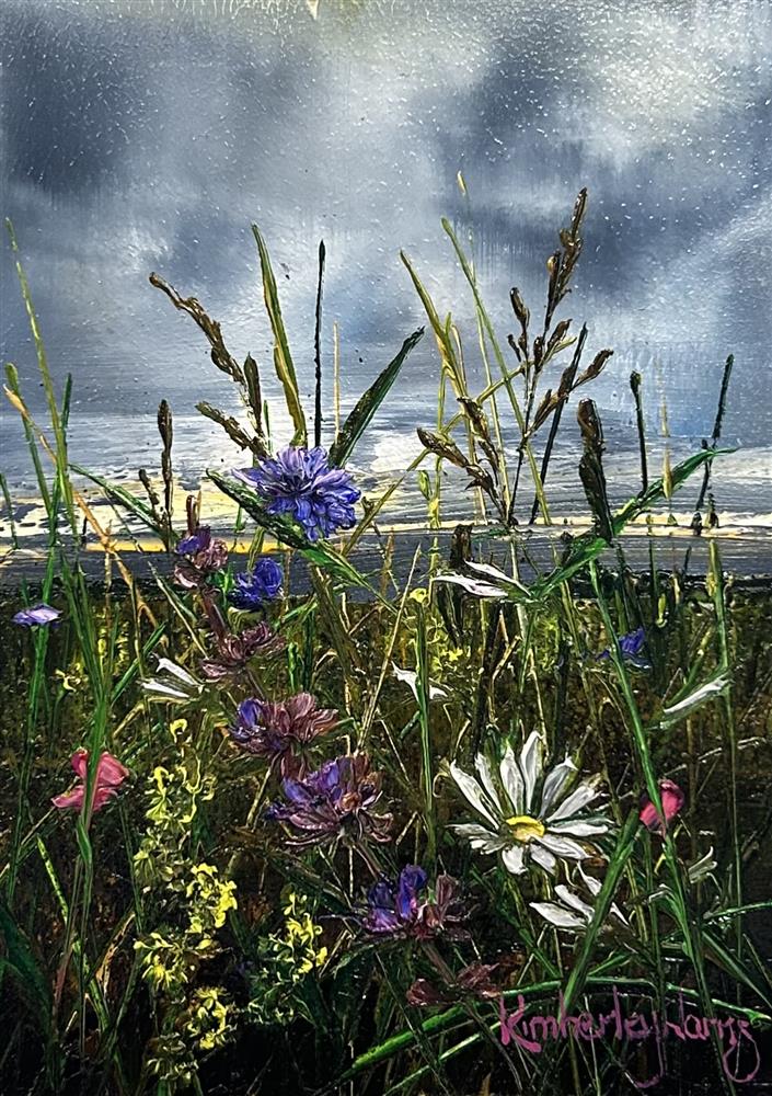 Kimberley Harris - 'The Path Through Petals' - Miniature series - Framed Original Art