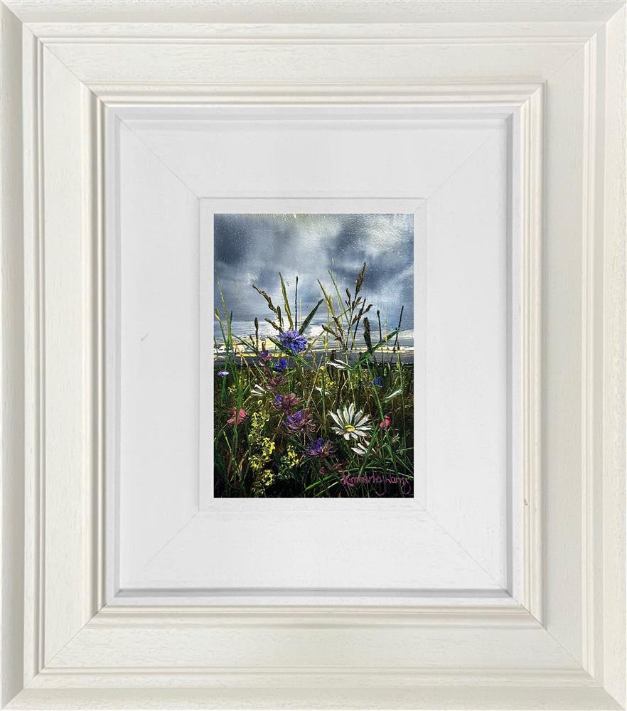 Kimberley Harris - 'The Path Through Petals' - Miniature series - Framed Original Art