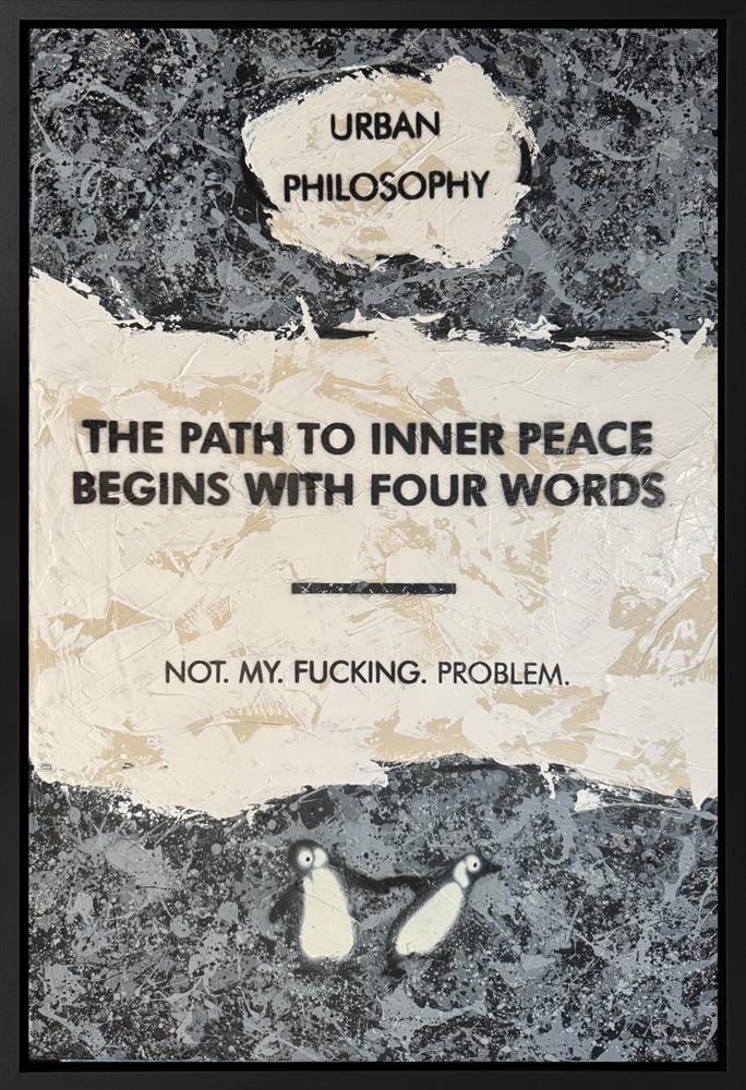 Hue Folk - 'The Path To Inner Peace' - Framed Original Artwork