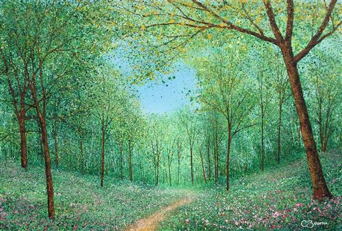 Chris Bourne - 'The Pathway' - Framed Original Art