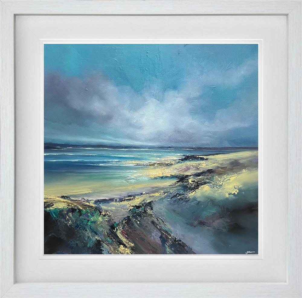 Alison Johnson - 'The Perfect Coastline' - Framed Original Artwork