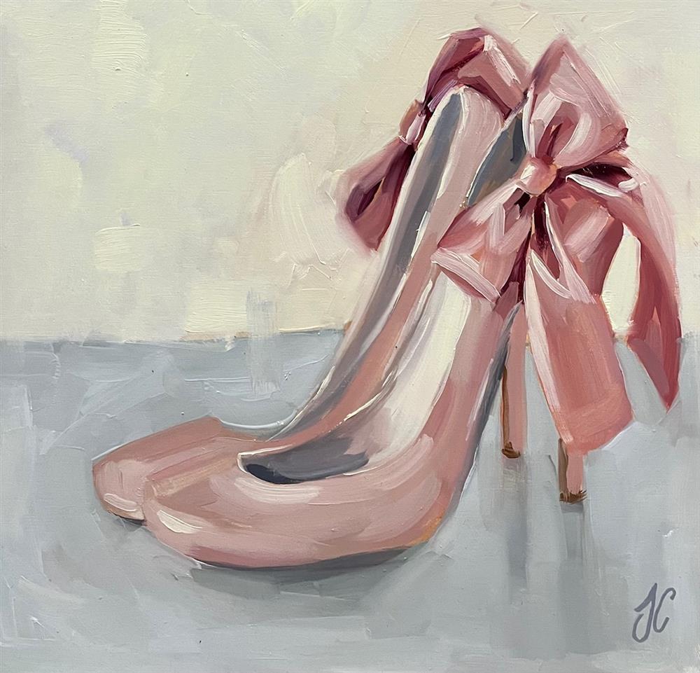 Joss Clapson -  'The Perfect Ribbon' - Framed Original Art