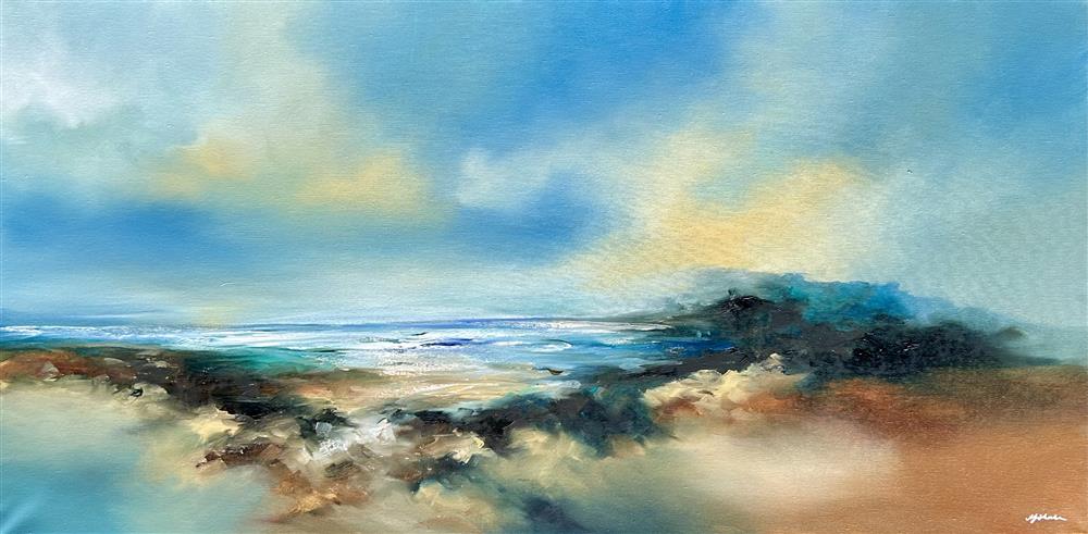 Alison Johnson - 'Perfect View' - Framed Original Artwork