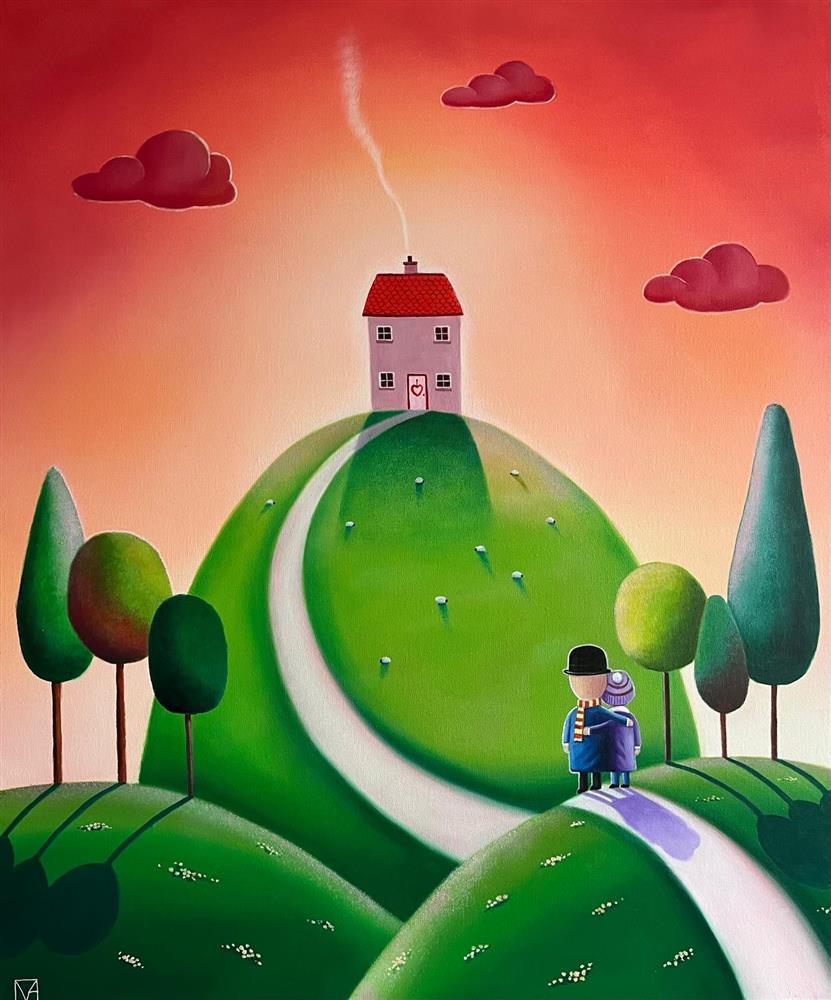 Michael Abrams - 'The Place We Call Home' - Framed Original Artwork