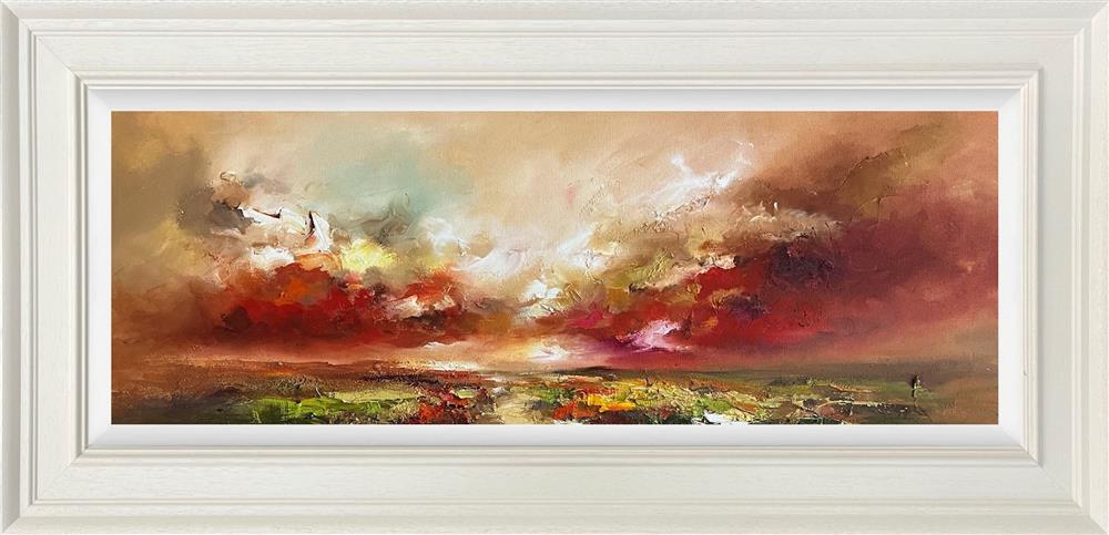 Anna Schofield - 'The Power Of Red' - Framed Original Artwork
