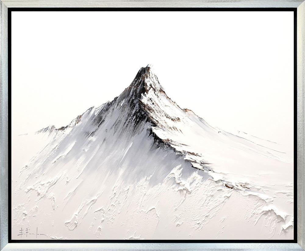 Bozhena Fuchs- 'The Purest Summit' - Framed Original Artwork