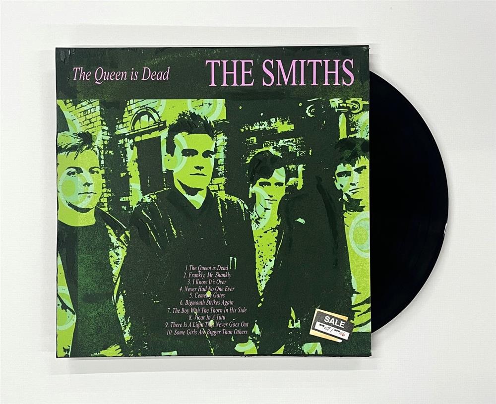 Linda Charles - 'The Queen Is Dead - Retro Records' - Framed Original Artwork