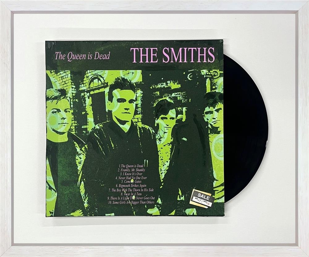 Linda Charles - 'The Queen Is Dead - Retro Records' - Framed Original Artwork