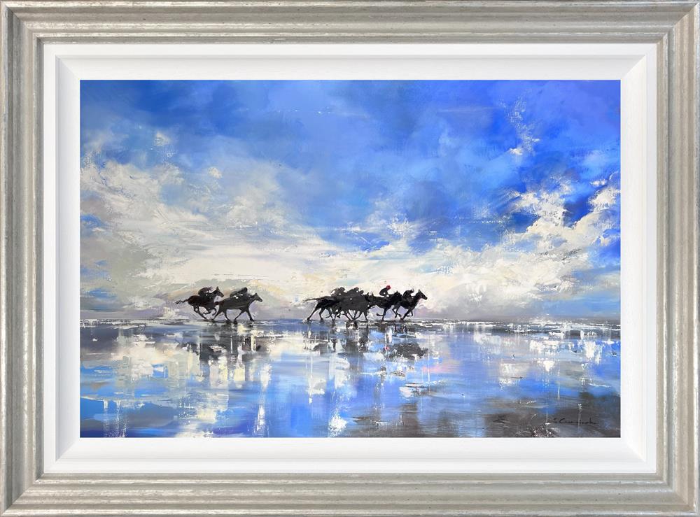 Ewa Czarniecka - 'The Race' - Framed Original Art