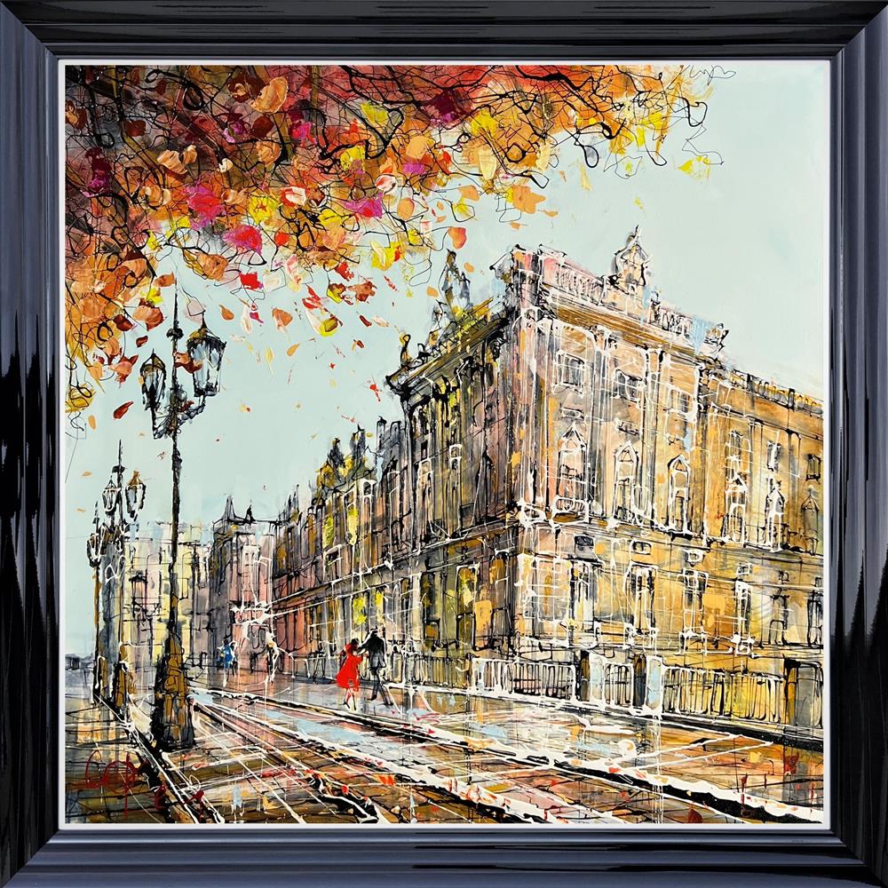 Nigel Cooke - 'The Royal Palace Madrid' - Framed Original Artwork