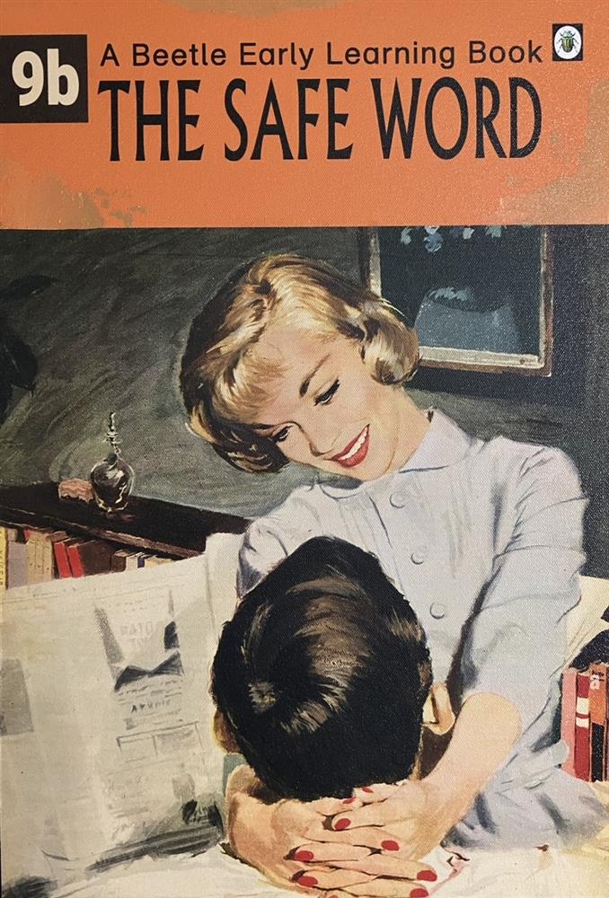 Linda Charles - 'The Safe Word' - The Beetle Early Learning Book - Framed Original Artwork