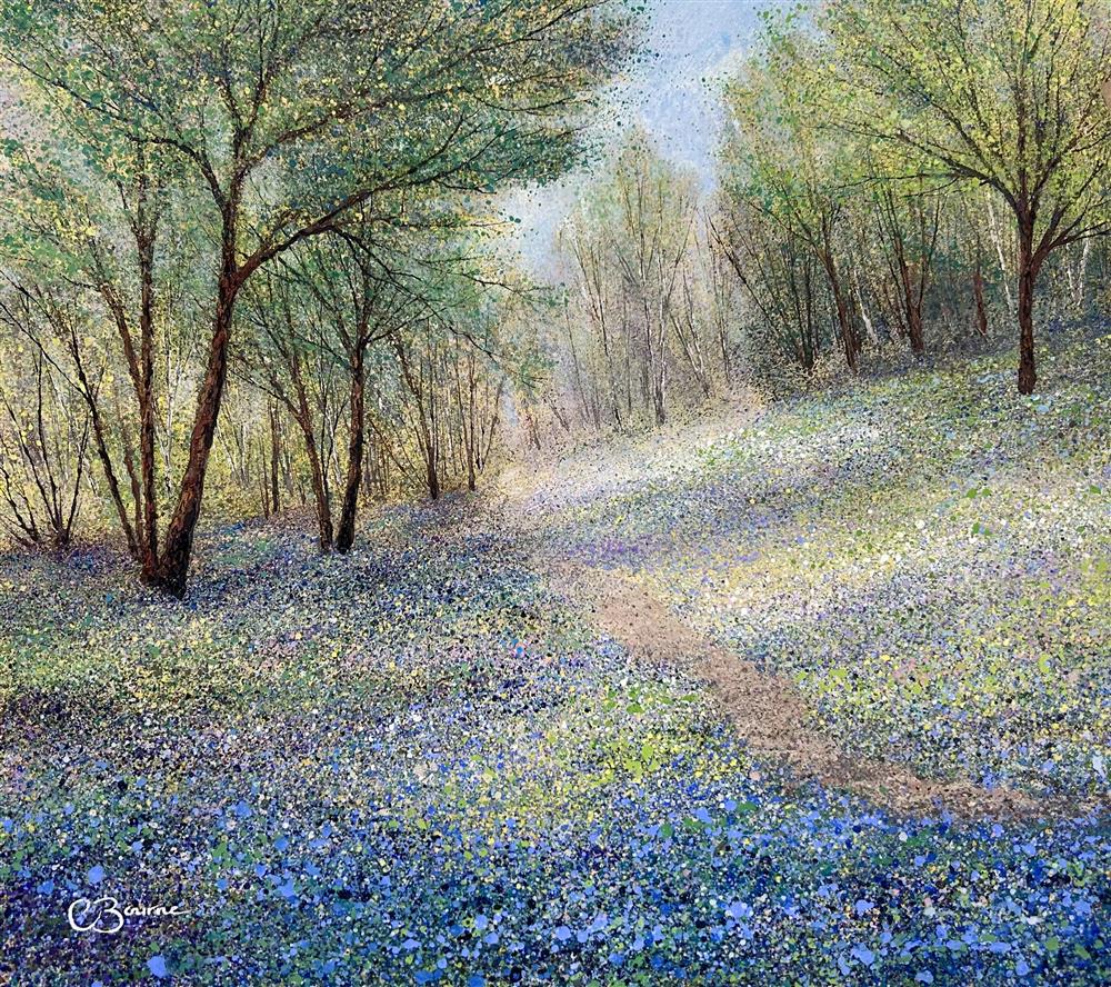 Chris Bourne - 'The Scented Stroll' - Framed Original Art