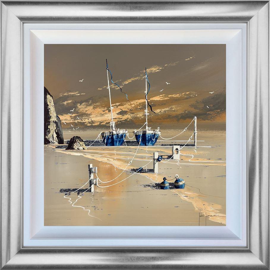 John Horsewell - 'The Sea & The Sunset' - Framed Original Artwork