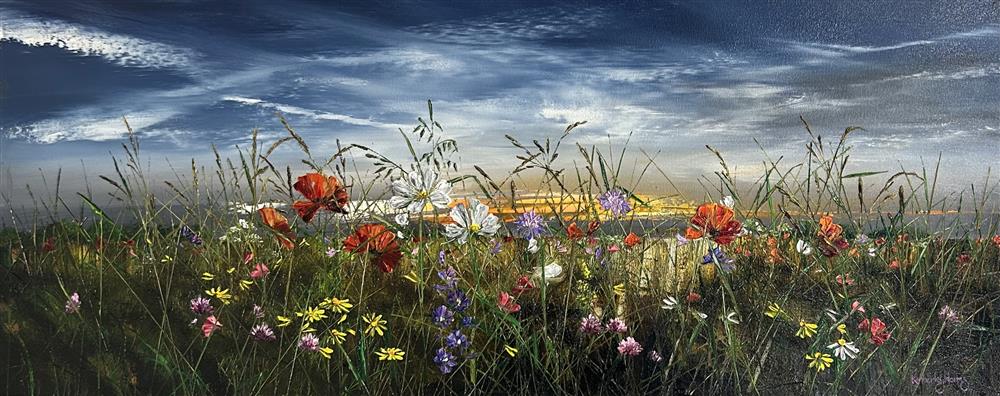 Kimberley Harris - 'The Shape Of A Breeze' - Framed Original Art