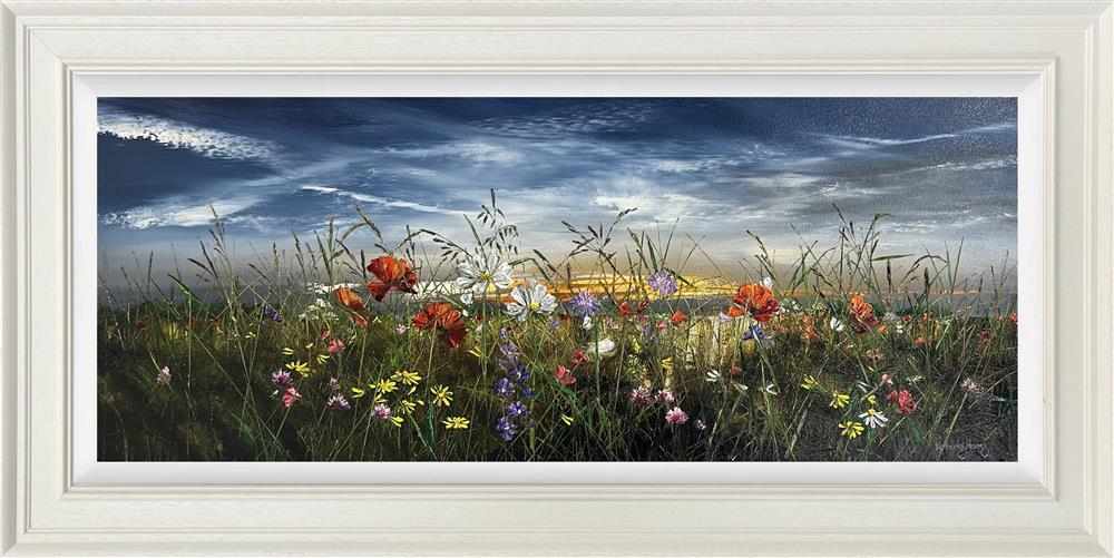 Kimberley Harris - 'The Shape Of A Breeze' - Framed Original Art