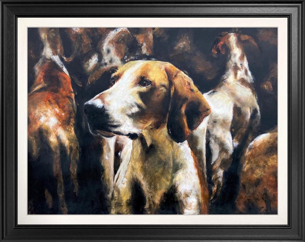Linda Charles - 'The Shepherd's Chief I' - Framed Original Artwork