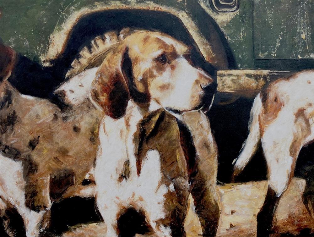 Linda Charles - 'The Shepherd's Chief II' - Framed Original Artwork