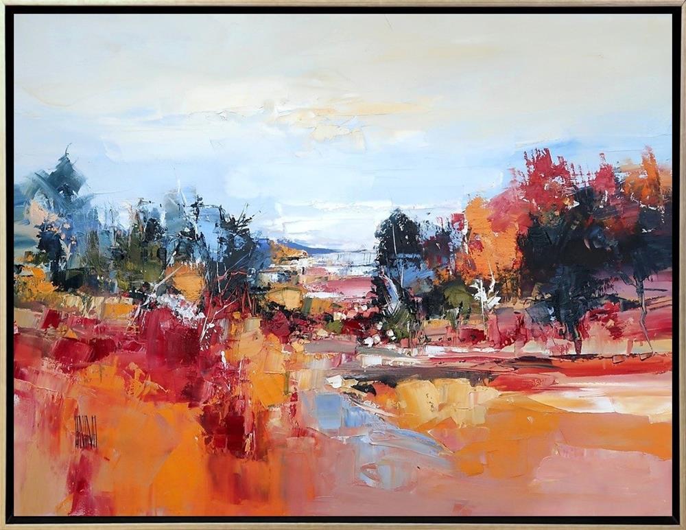 Hervé Lenouvel  'The Silences Of Evening' - Framed Original Artwork
