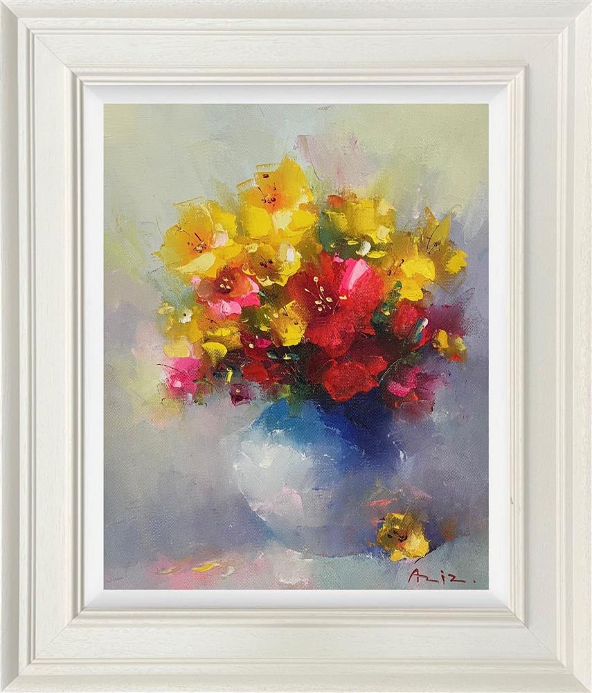 Aziz - 'The Single Petal' - Framed Original Artwork
