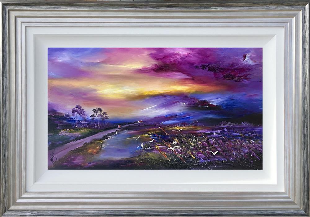 Lillias Blackie -  'The Sky Keeps Changing' - Framed Original Artwork