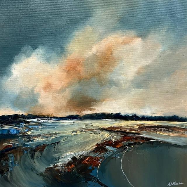 Alison Johnson - 'The Sky Remembers' - Framed Original Artwork