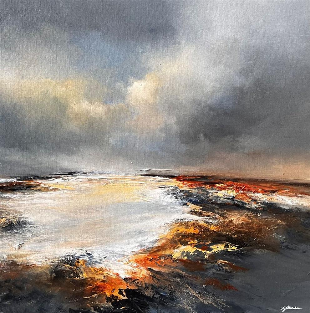 Alison Johnson - 'The Sound Of Falling Light' - Framed Original Artwork