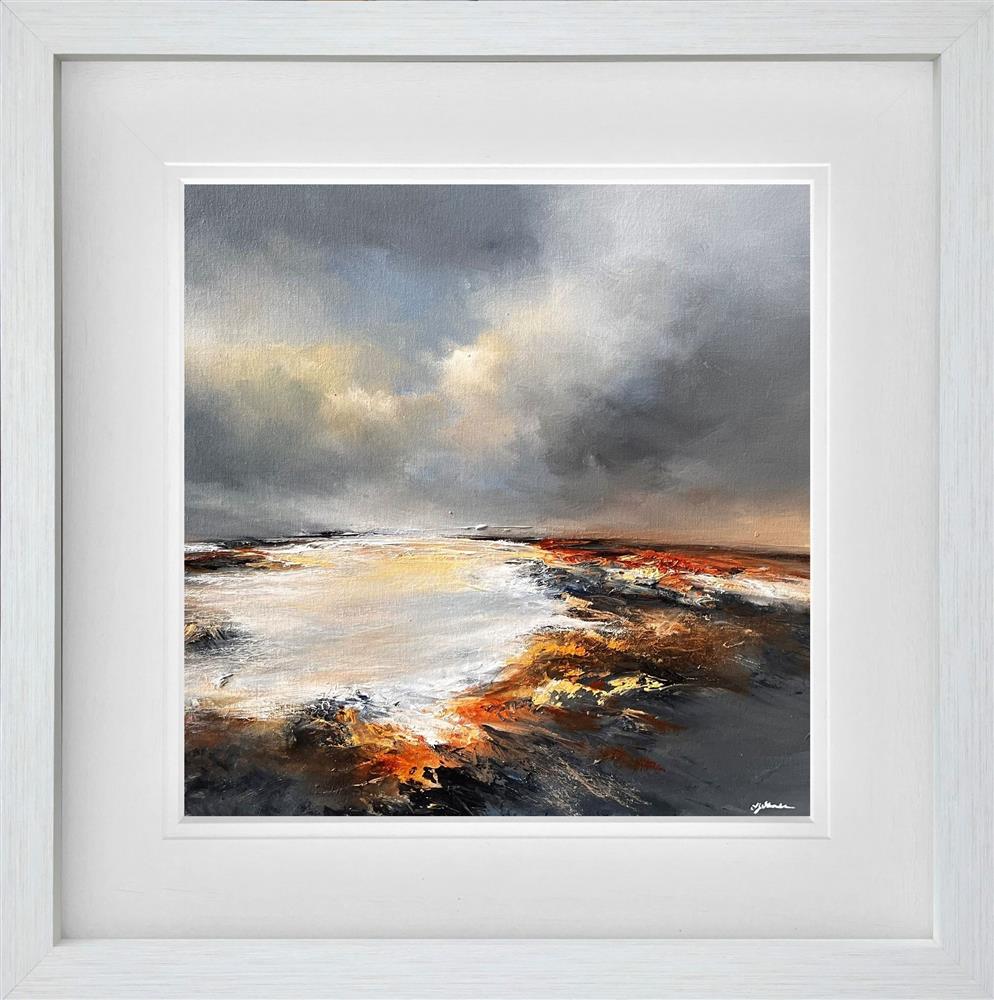 Alison Johnson - 'The Sound Of Falling Light' - Framed Original Artwork