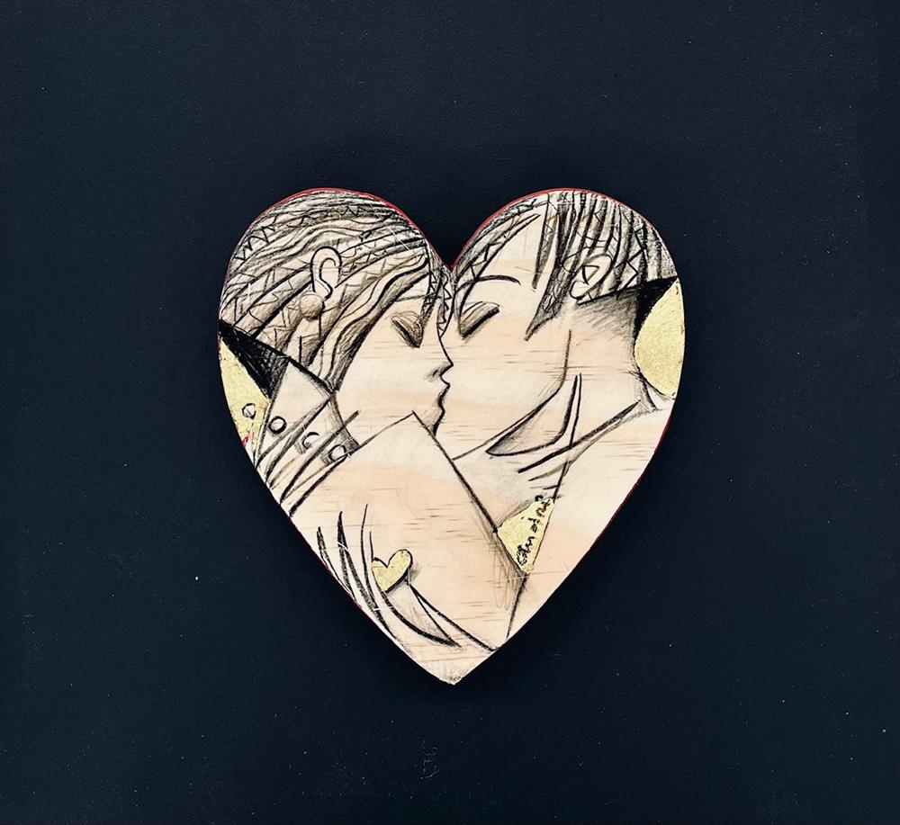 Andrei Protsouk - 'The Special Kiss' - Framed Original Artwork