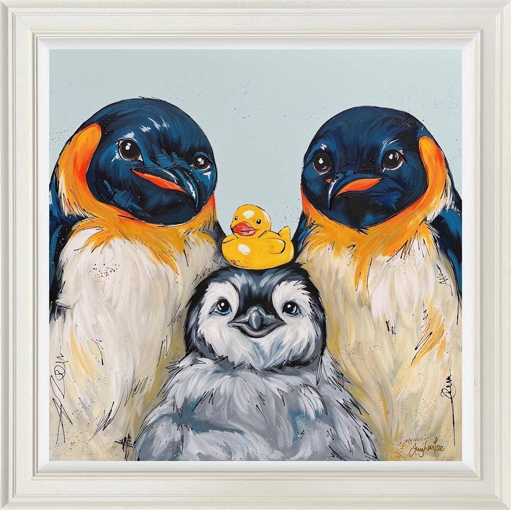 Amy Louise - 'The Splash Splash Squad' - Framed Original Artwork