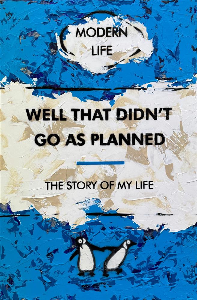 Hue Folk - 'The Story Of My Life' - Framed Original Art