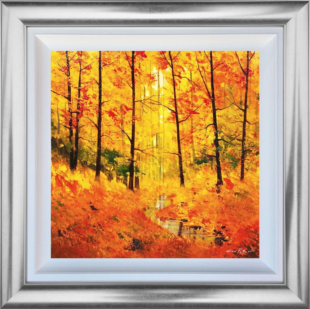 Nick Potter - 'The Stream In Autumn' - Framed Original Artwork