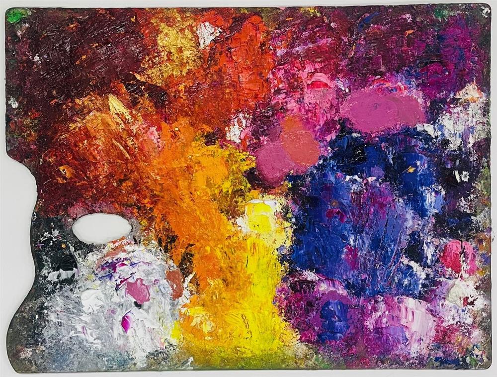 Kimberley Harris - 'The Studio Palette - Framed Original Art