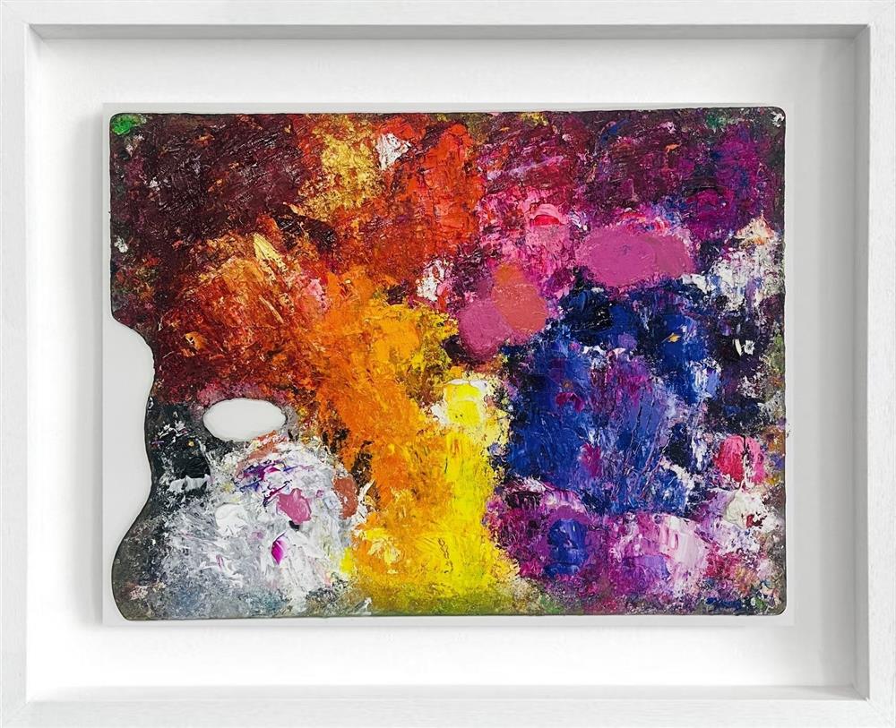 Kimberley Harris - 'The Studio Palette - Framed Original Art