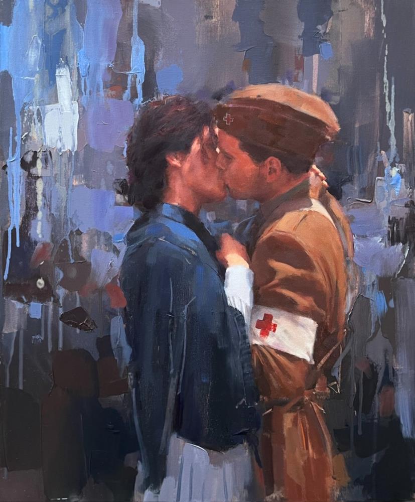 Tony Hinchliffe - 'The Sunday Morning' - Framed Original Artwork