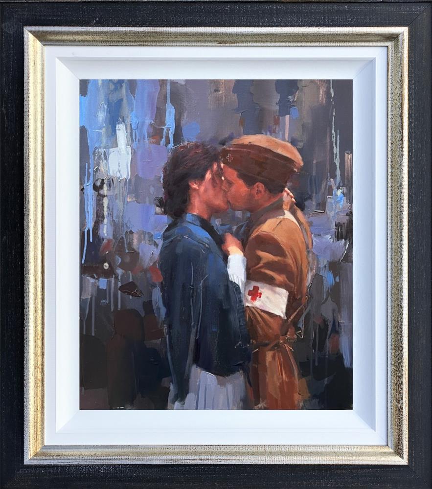 Tony Hinchliffe - 'The Sunday Morning' - Framed Original Artwork