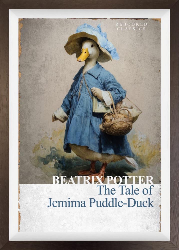 Linda Charles - 'The Tale Of I - Rebooked' - Framed Original Artwork