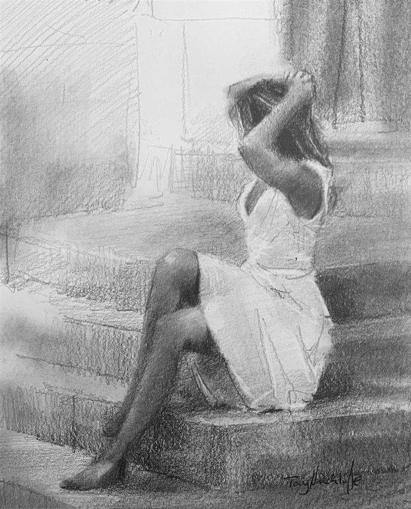 Tony Hinchliffe - 'The Thinking Step' - Original Study