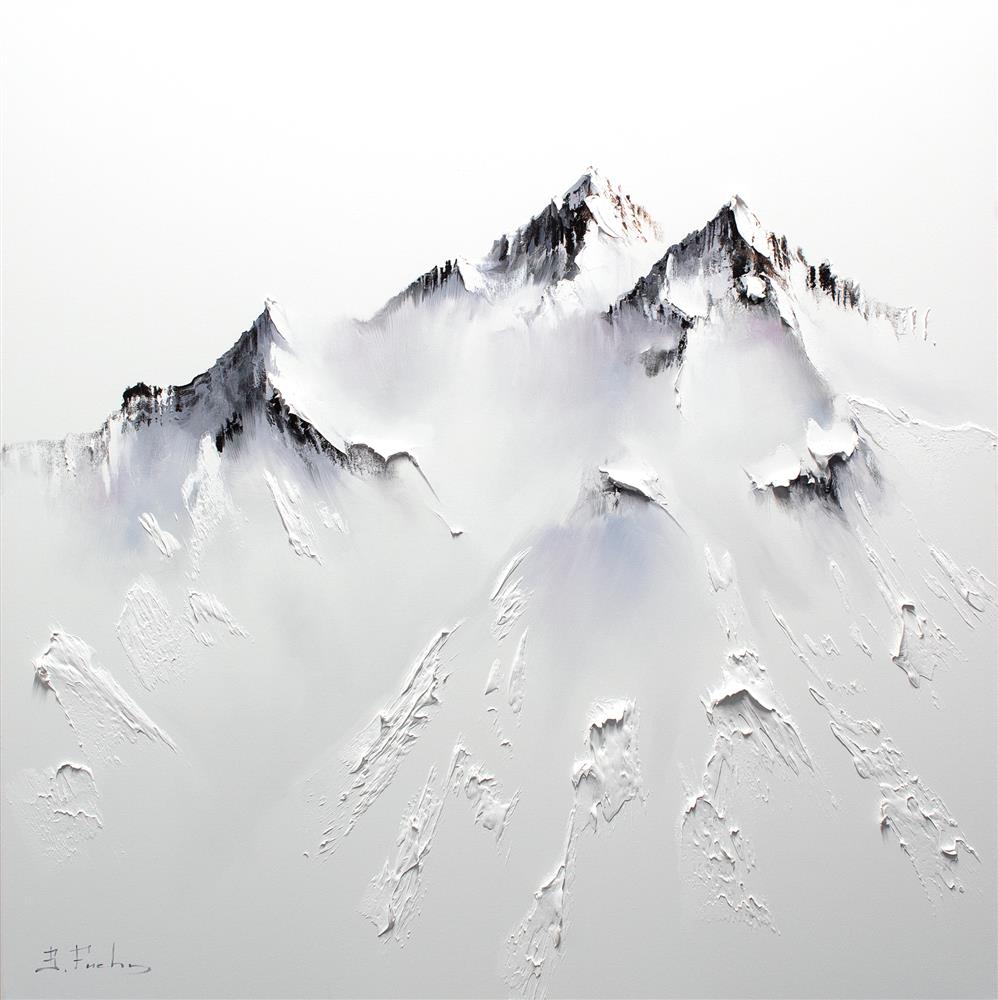 Bozhena Fuchs- 'The Three That Guard' - Framed Original Artwork