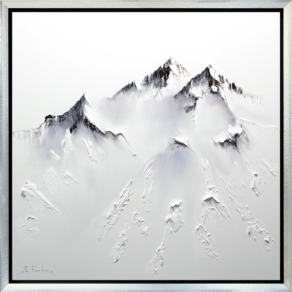 Bozhena Fuchs- 'The Three That Guard' - Framed Original Artwork