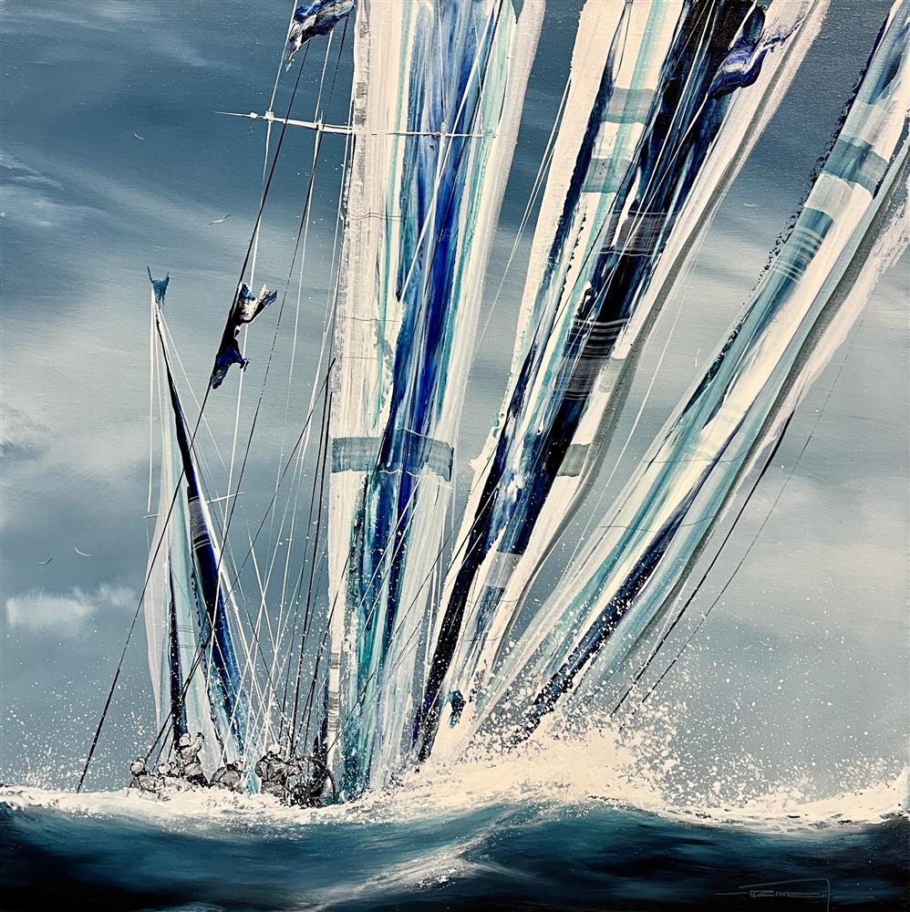 Dale Bowen - 'The Thrill' - Framed Original Art